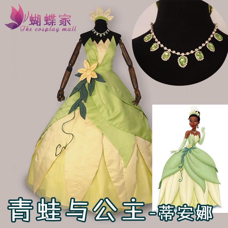 Tech Accessories For Women - Kostum Cosplay Gaun Putri Tiana Kostum