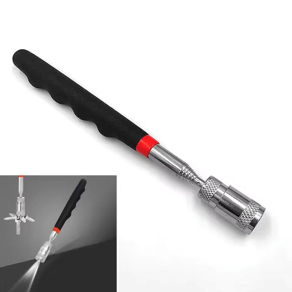 Pen Holder Magnetic - Pena Magnetik Teleskopik dengan Lampu LED,