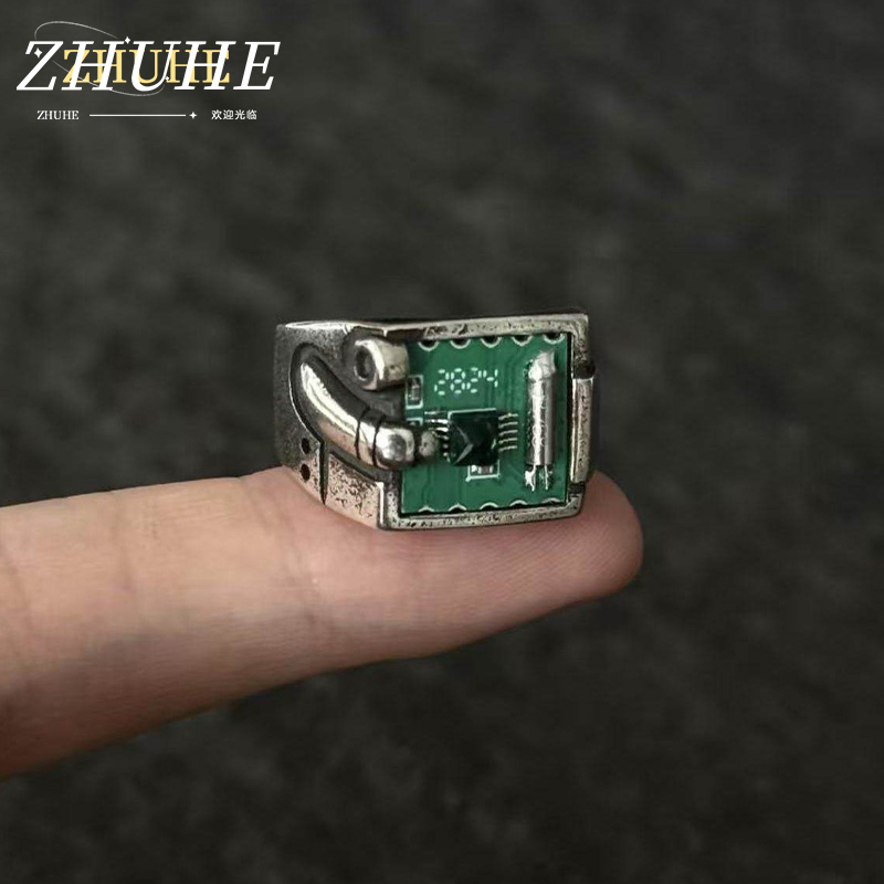 Tech Accessories Industry - Aksesoris Perhiasan Cincin Pola PCB Terinspirasi