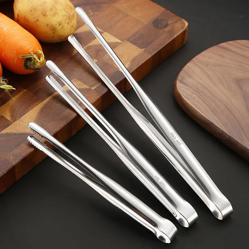 Hi Tech Kitchen Accessories - Penjepit Panggangan Baja Tahan Karat 304,