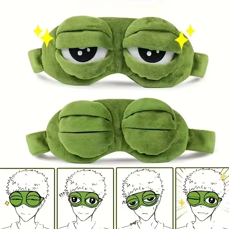 Tech Accessories For Women - Penutup Mata Berbentuk Katak untuk Pesta,