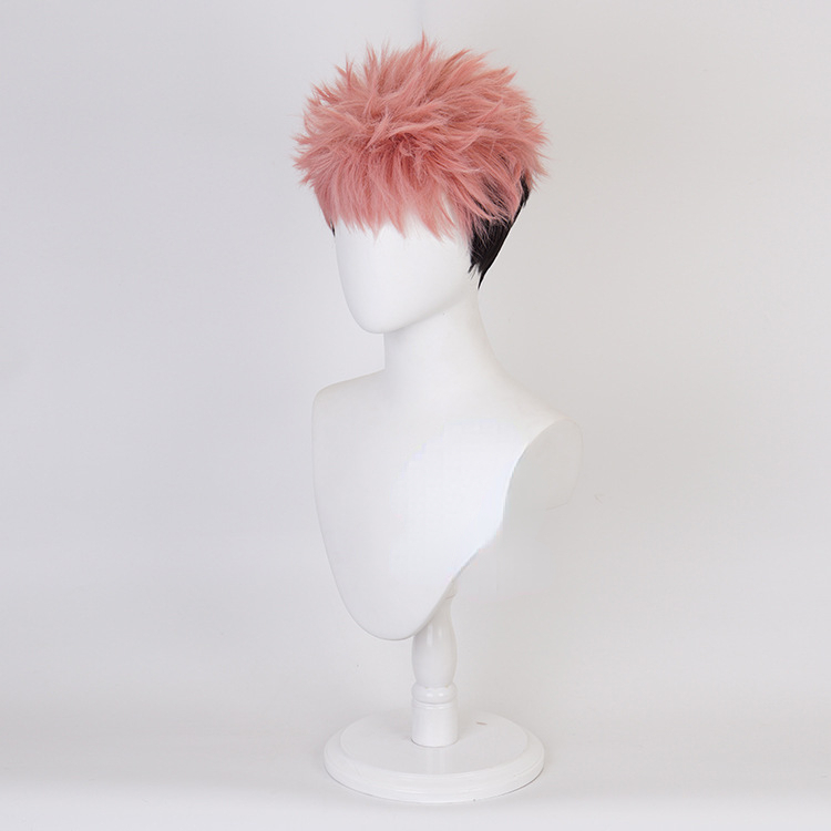 Tech Accessories For Men - Wig Cosplay Anime Itadori Yuji Rambut