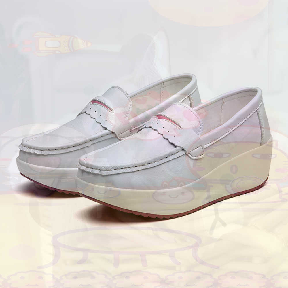 Tech Accessories Ideas - Plataform Sepatu Kets Merah Muda Musim