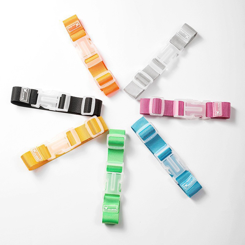 Tech Accessories For Travel - 2 Buah Tali Nilon Bagasi Warna-warni