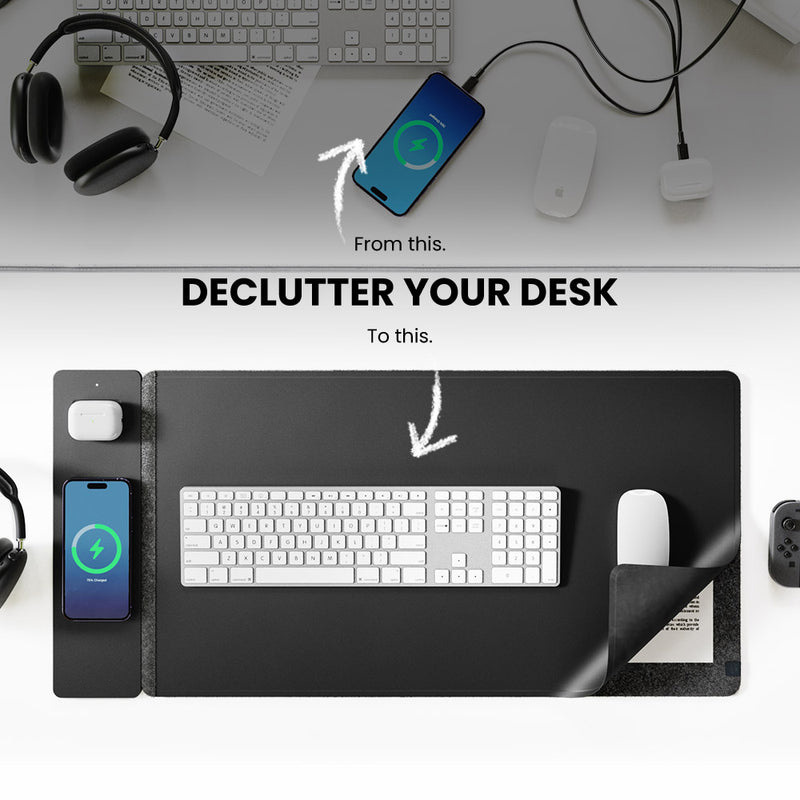 Mouse Charging Pad - Alas Mouse Pengisi Daya Nirkabel Magnetik