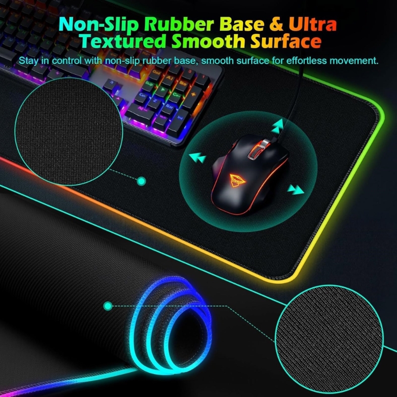 Mouse Charging Pad - Alas Mouse Gaming LED 96GE dengan