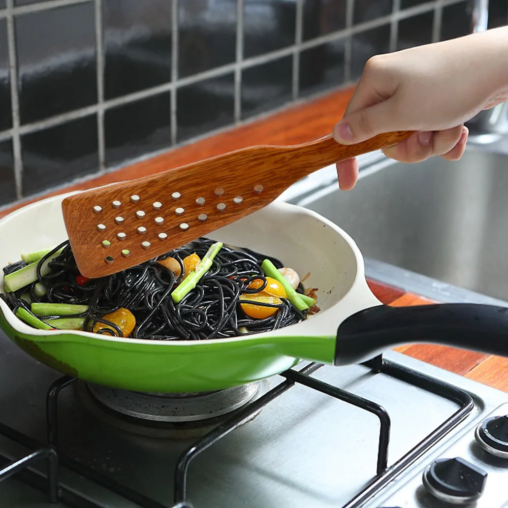Spatula Kayu Anti Lengket untu - Hi Tech Kitchen Accessories ulasan dan harga