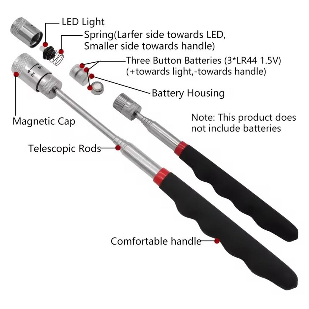 Pena Magnetik Teleskopik denga - Pen Holder Magnetic ulasan dan harga