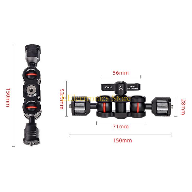 B03C Lengan Ajaib Aloi Alumini - Monitor Arm Single ulasan dan harga