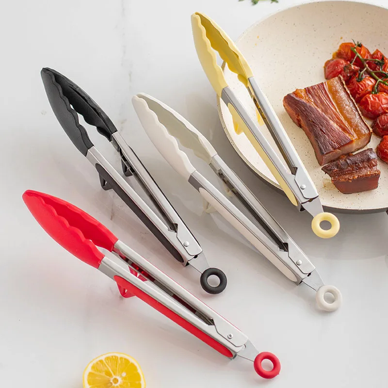 Penjepit makanan silikon 10 in - Hi Tech Kitchen Accessories ulasan dan harga