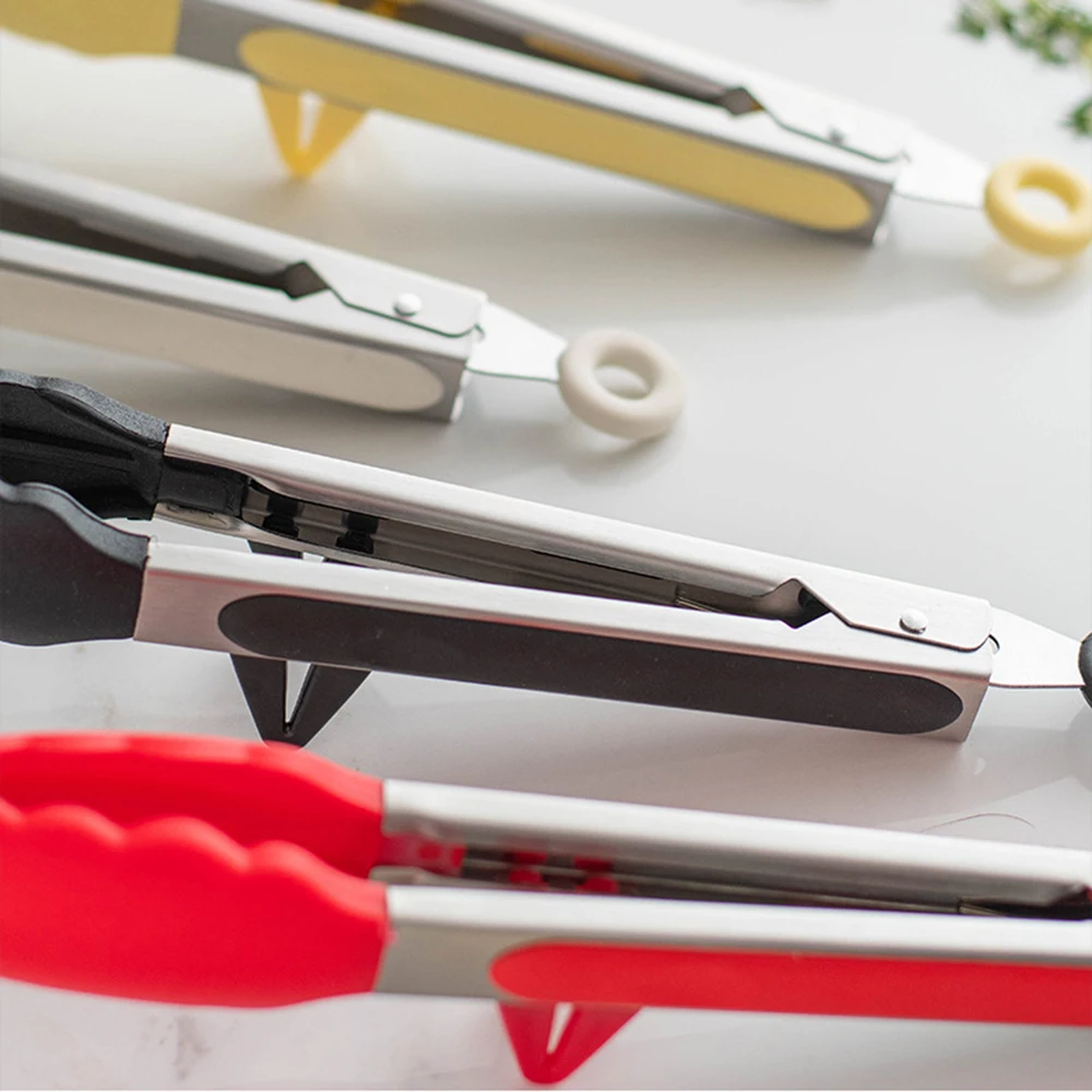 Penjepit makanan silikon 10 in - Hi Tech Kitchen Accessories ulasan dan harga