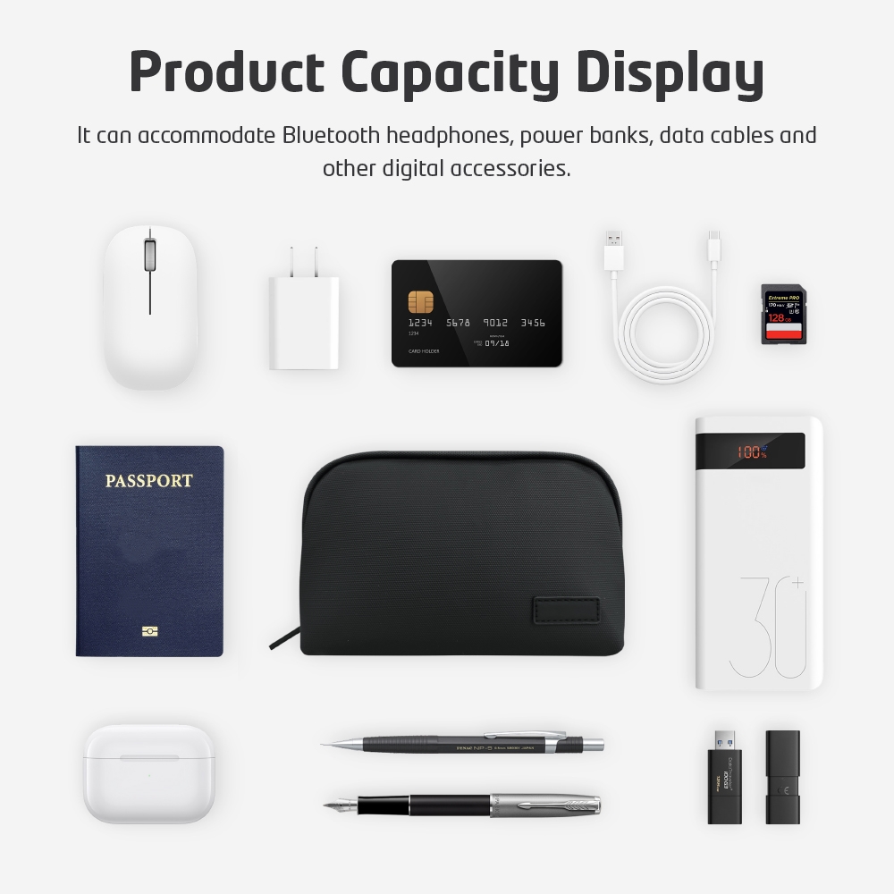 Kantong Teknologi Tahan Air Ri - Tech Accessories For Travel ulasan dan harga