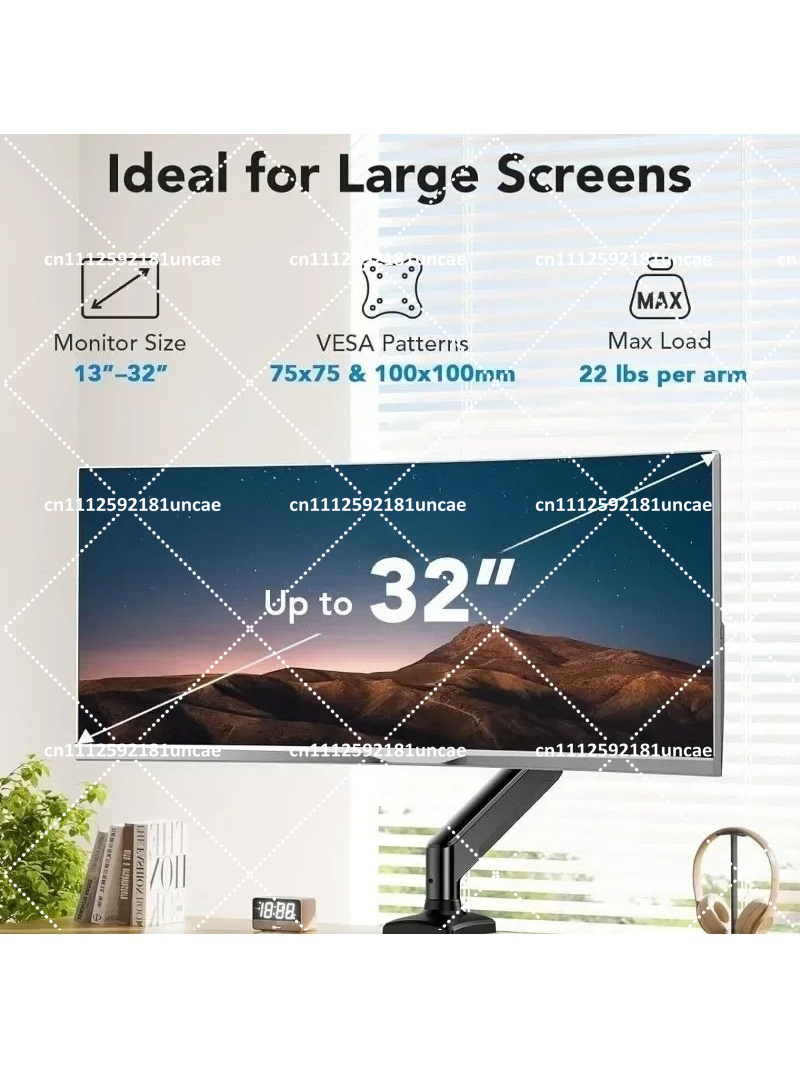 Lengan Monitor Tunggal, Duduka - Monitor Arm Single ulasan dan harga