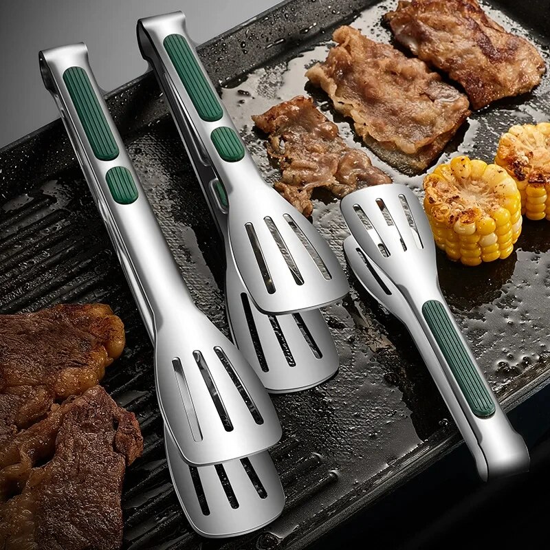 1 buah penjepit makanan baja t - Hi Tech Kitchen Accessories ulasan dan harga