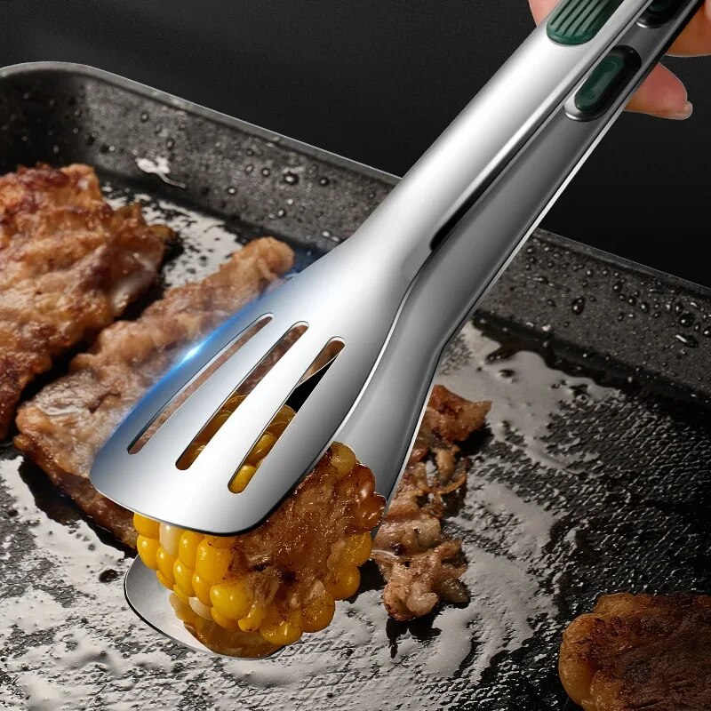 1 buah penjepit makanan baja t - Hi Tech Kitchen Accessories ulasan dan harga