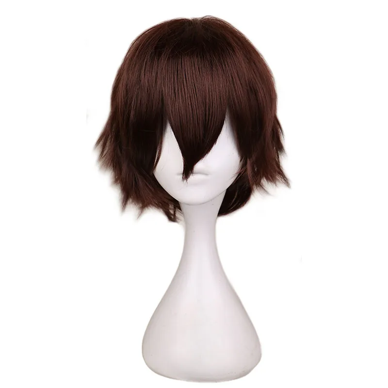 Wig Coklat Tua Pendek untuk Ko - Tech Accessories For Men ulasan dan harga