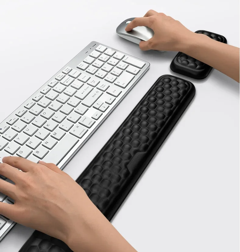 Alas Sandaran Pergelangan Tang - Keyboard Wrist Pad Leather ulasan dan harga