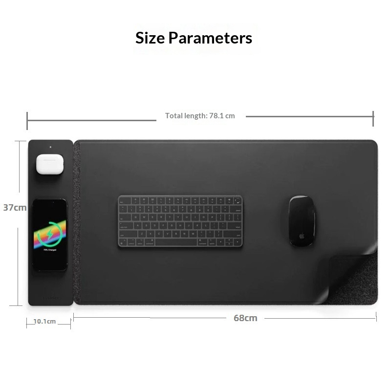 Alas Mouse Pengisi Daya Nirkab - Mouse Charging Pad ulasan dan harga