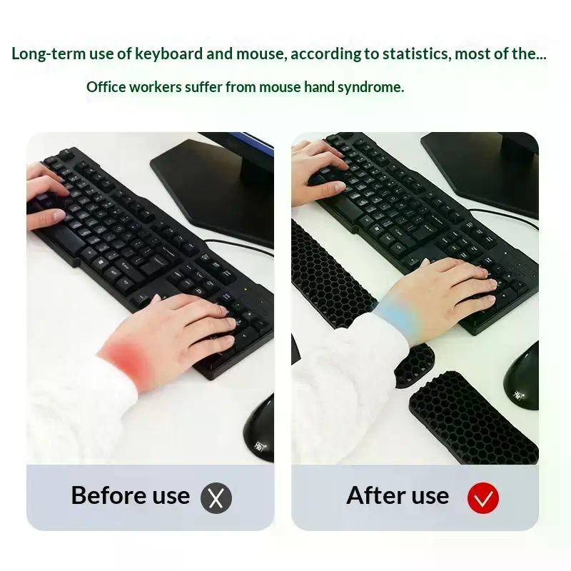 Bantalan Pergelangan Tangan Er - Keyboard Wrist Pad Leather ulasan dan harga