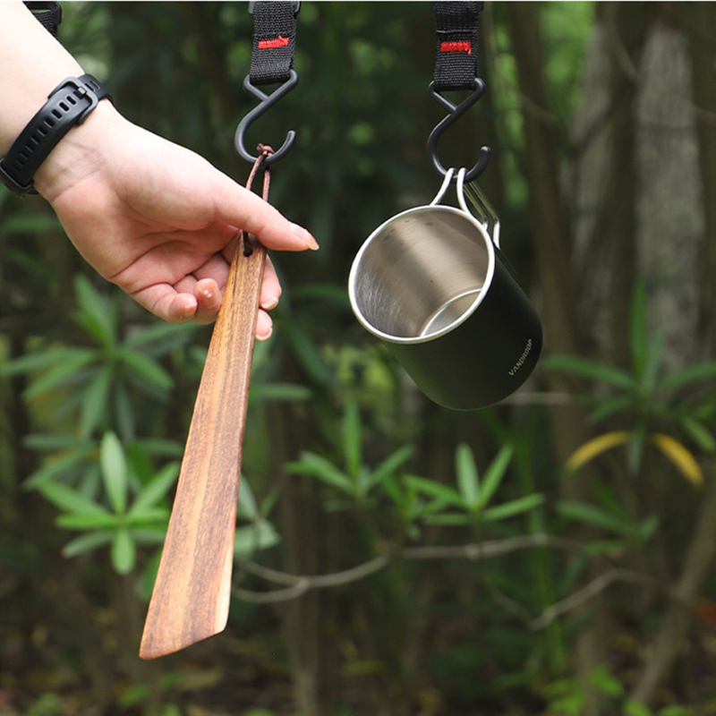 Spatula Kayu Portabel Turner K - Hi Tech Kitchen Accessories ulasan dan harga