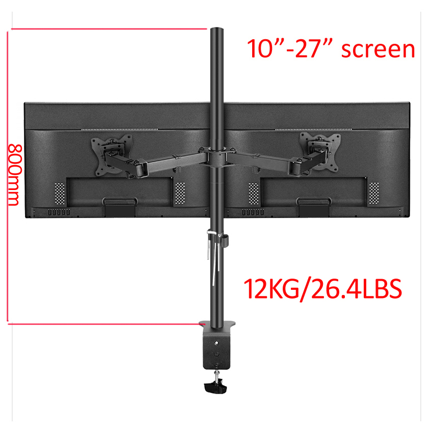 T902-280 Dudukan Monitor Ganda - Monitor Arm Single ulasan dan harga