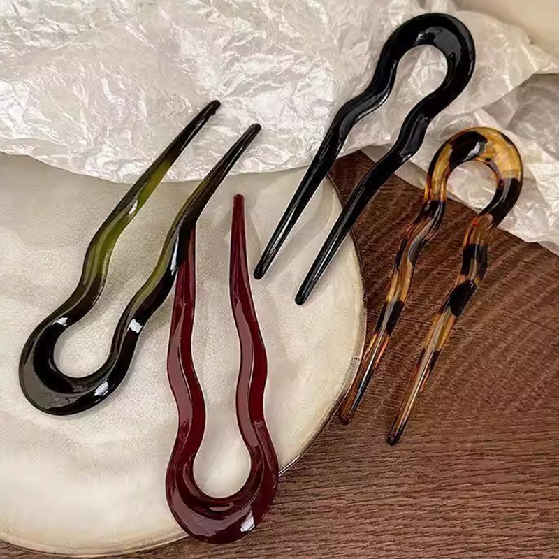 Jepit Rambut Akrilik Elegan Be - Tech Accessories For Women ulasan dan harga