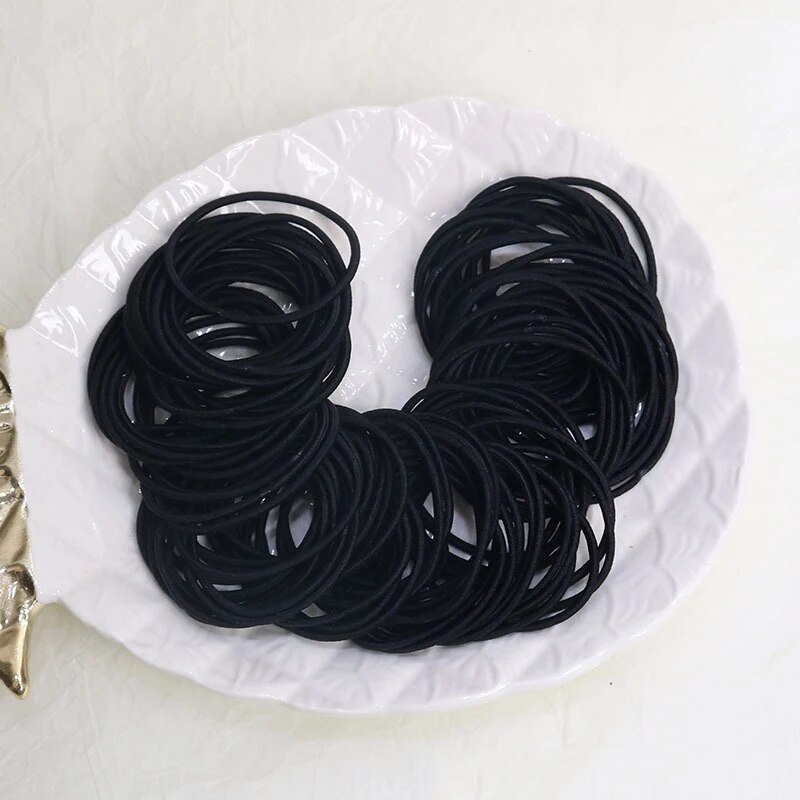 100 buah/set ikat rambut karet - Tech Accessories For Men ulasan dan harga