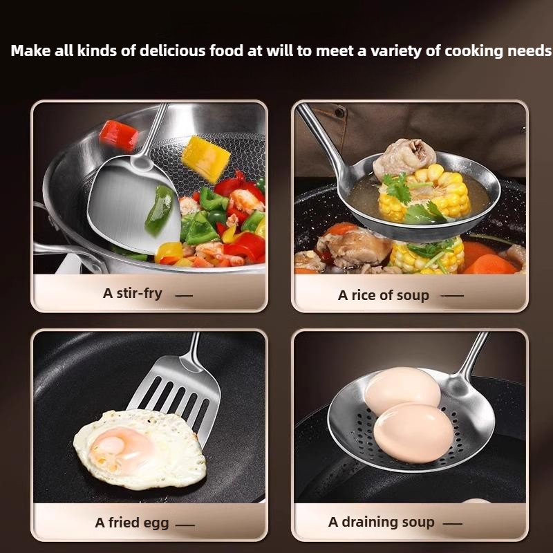 Spatula Wajan Stainless Steel  - Hi Tech Kitchen Accessories ulasan dan harga