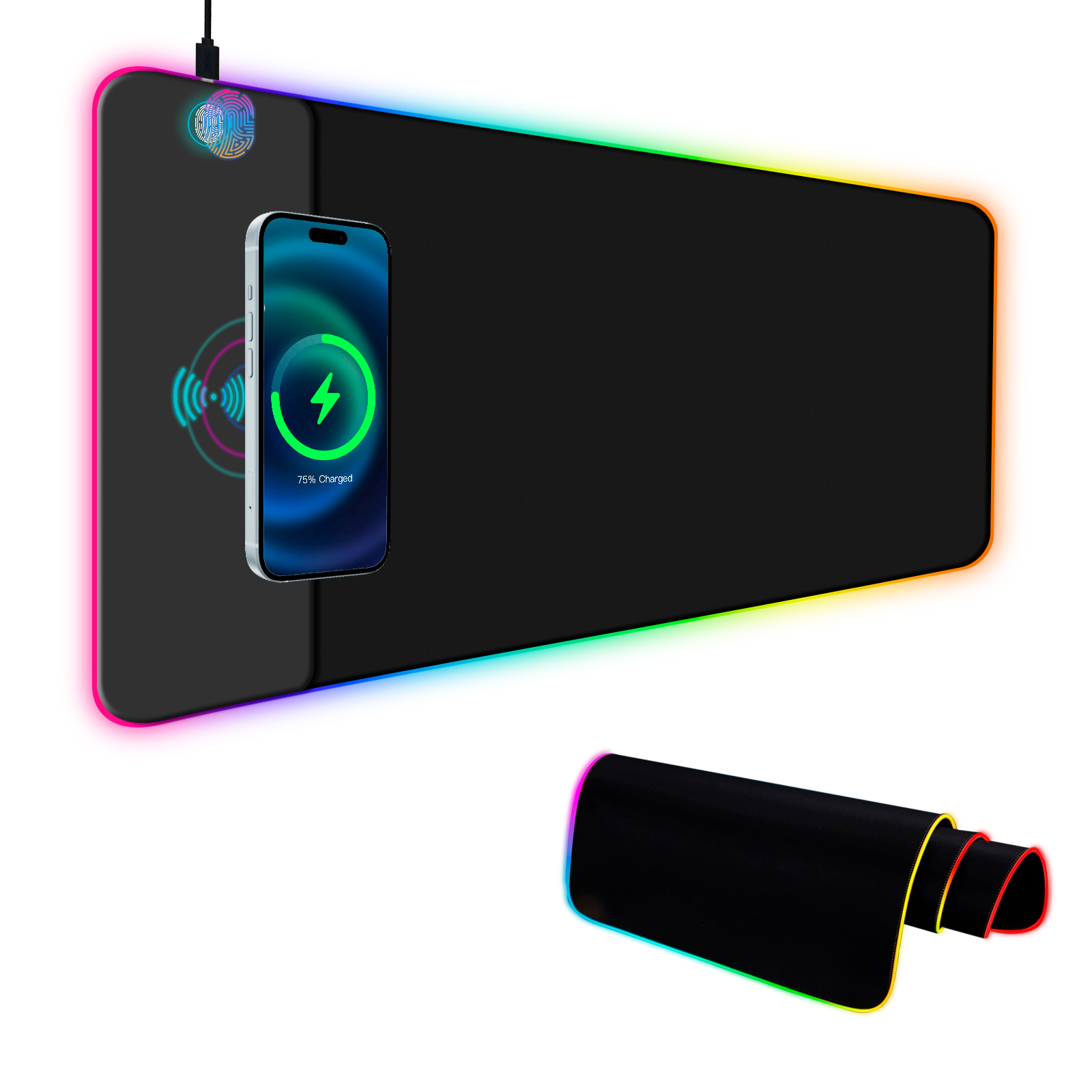 Alas Mouse Gaming RGB Pengisia - Mouse Charging Pad ulasan dan harga