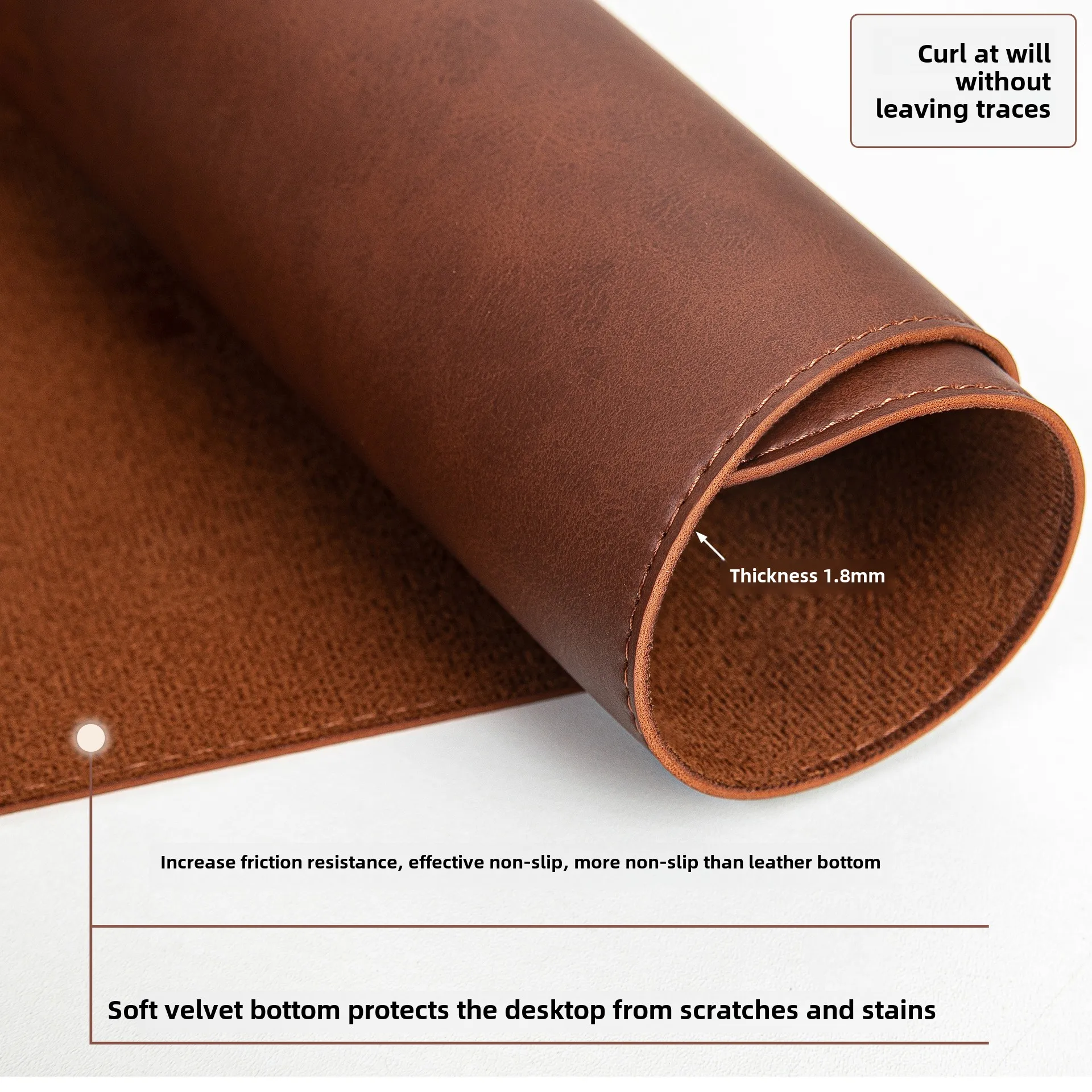 Alas Meja Tahan Air PU Alas Mo - Mouse Charging Pad ulasan dan harga